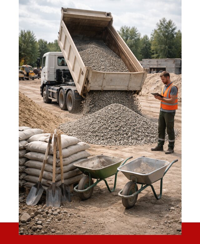 Доставка нерудных материалов в Карталах от 1252 руб. | ПРОНЕРУДКрт