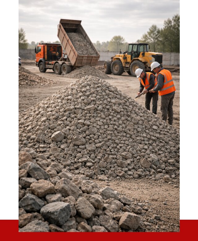 Гранитный щебень фракция 40-70 в Карталах от 2608 руб ПРОНЕРУДКрт