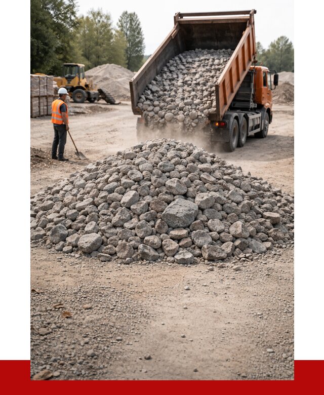 Гранитный щебень фракция 70-150 в Карталах от 1721 | ПРОНЕРУДКрт