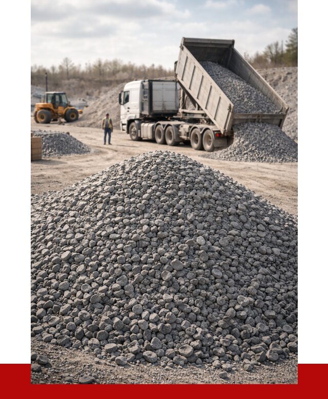 Щебень габбро диабаз доставка в Карталах от 2295 руб.| ПРОНЕРУДКрт