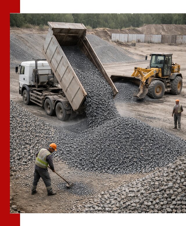 Щебень габбро-диабаз фр. 5-20 с доставкой в Карталах