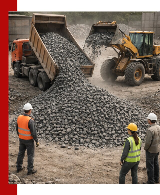 Щебень габбро-диабаз фракция 40–70 доставка в Карталах