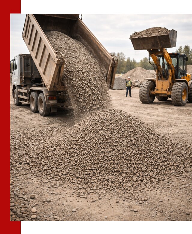 Гравийный щебень фракция 3–10 с доставкой в Карталах