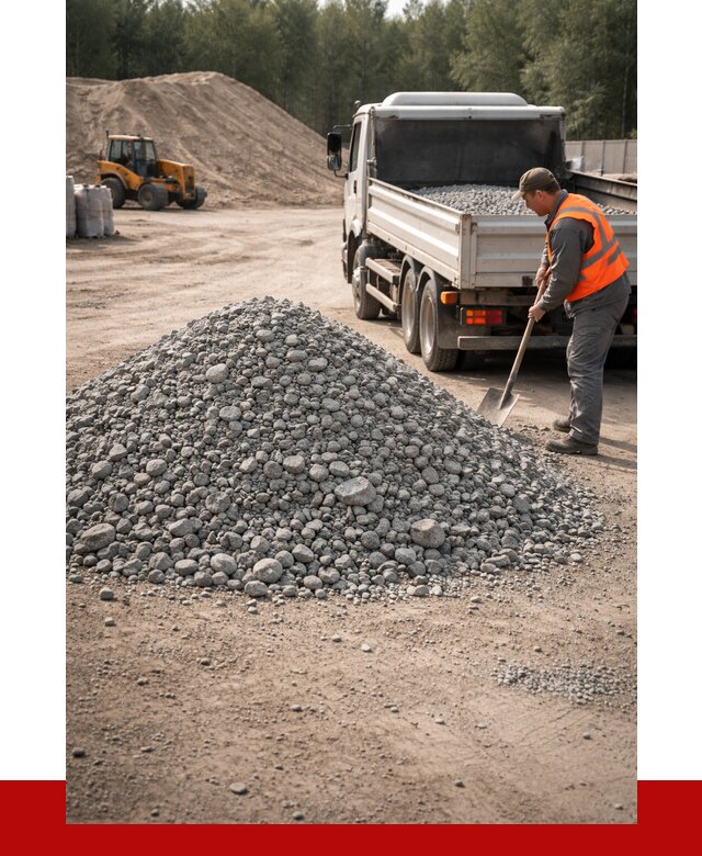 Гравийный щебень фракция 5-10 в Карталах от 2295 р. | ПРОНЕРУДКрт