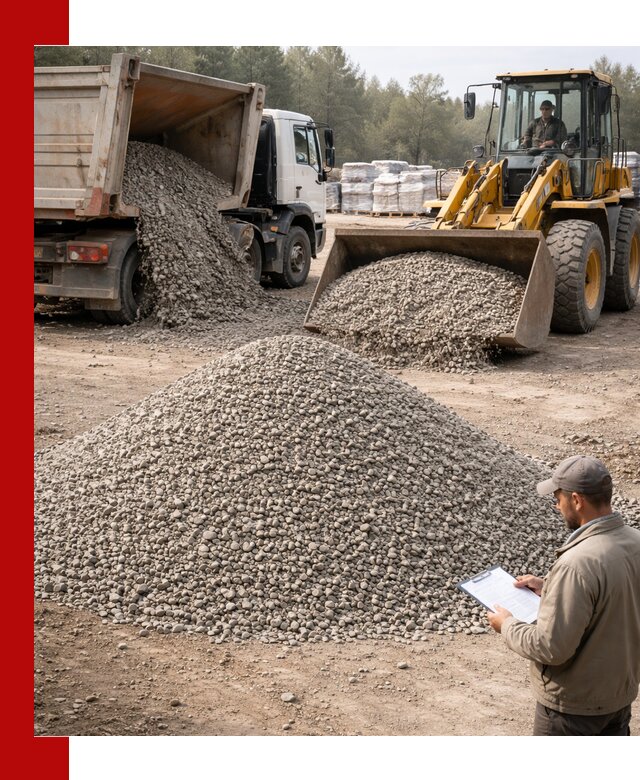 Гравийный щебень фракция 5–10 с доставкой в Карталах