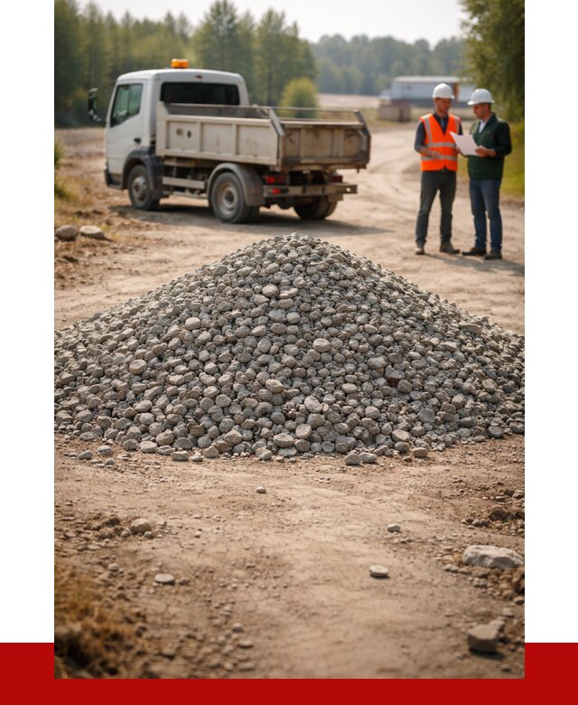 Гравийный щебень фракция 20-40 в Карталах от 1252 р. | ПРОНЕРУДКрт