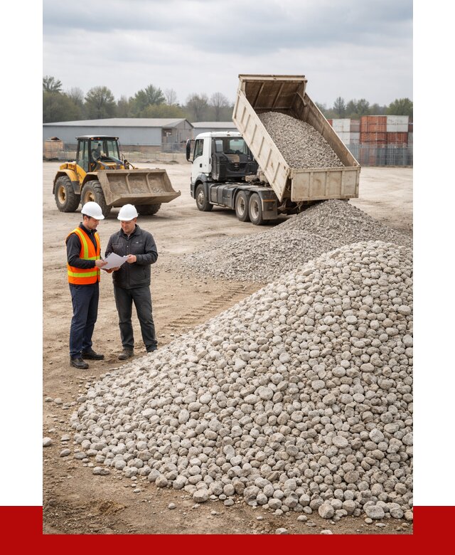 Известняковый щебень в Карталах от 1460 р. доставка | ПРОНЕРУДКрт