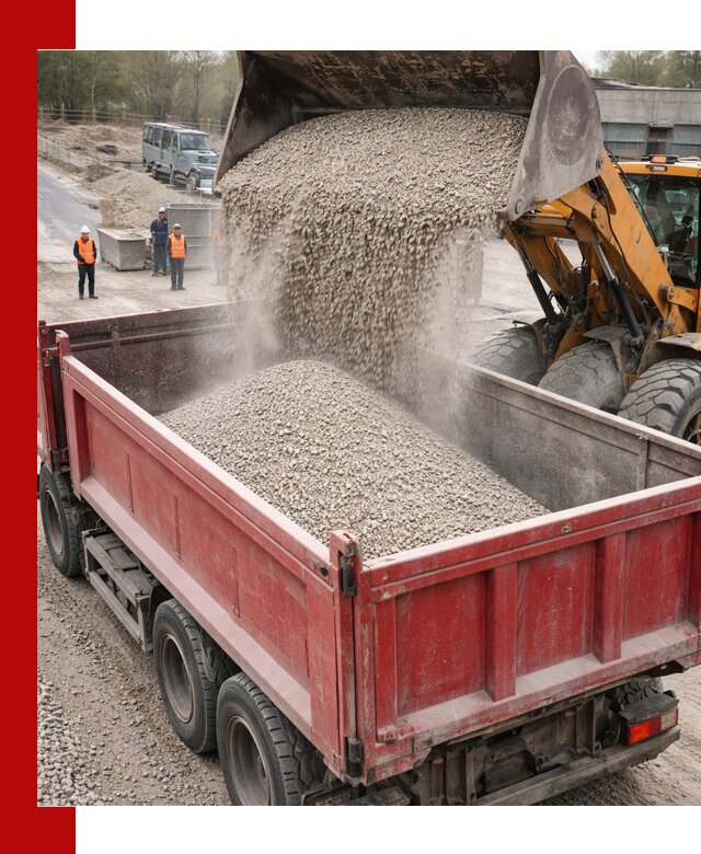 Купить известняковый щебень фракции 0-5 с доставкой в Карталах