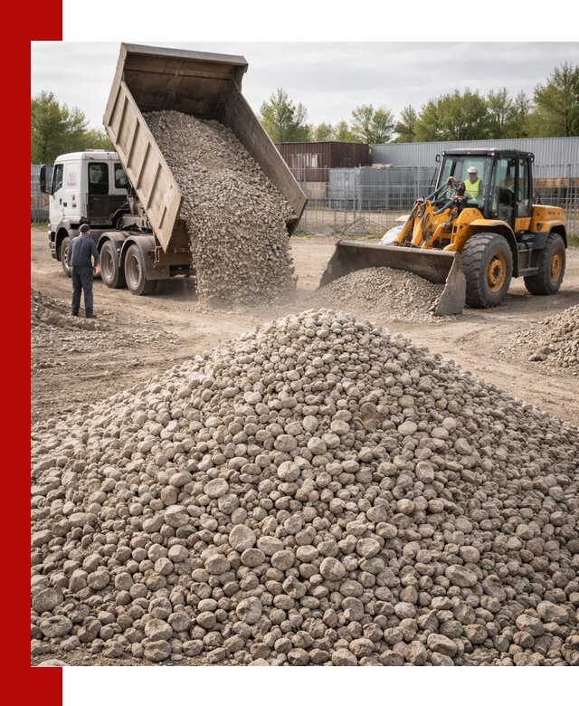 Доломитовый щебень фракции 20–41 с доставкой в Карталах