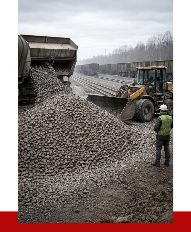 Купить железнодорожный щебень в Карталах от 2921 р. | ПРОНЕРУДКрт
