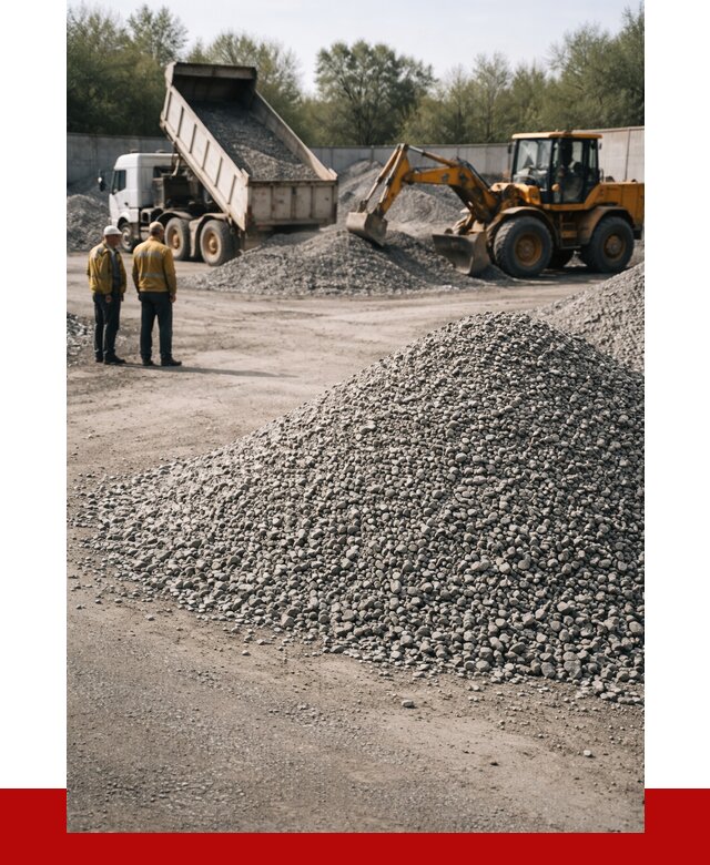 Вторичный щебень фр. 5-20 в Карталах от 1669 р. - ПРОНЕРУДКрт