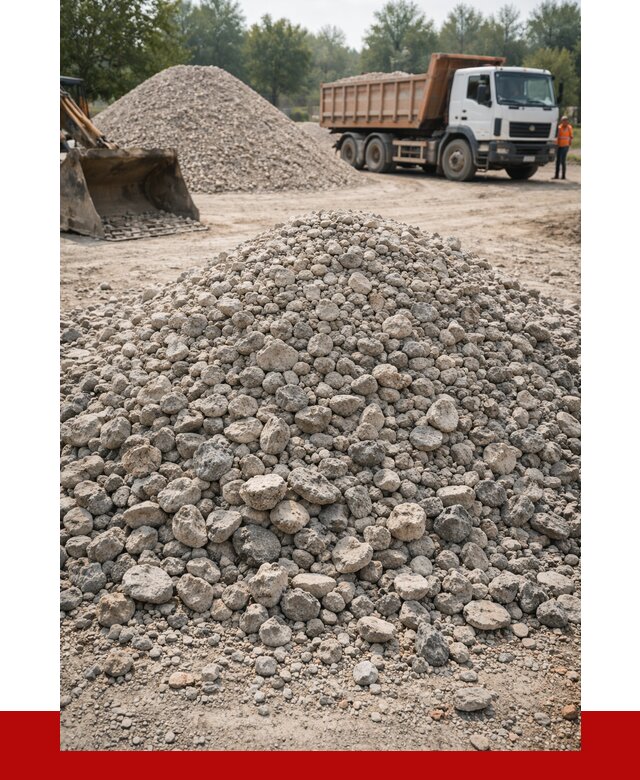 Вторичный щебень фракция 20-40 в Карталах от 2295 р ПРОНЕРУДКрт