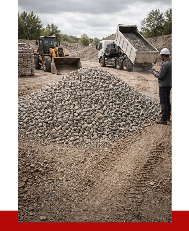 Купить бетонный щебень в Карталах, от 3338 р. ПРОНЕРУДКрт