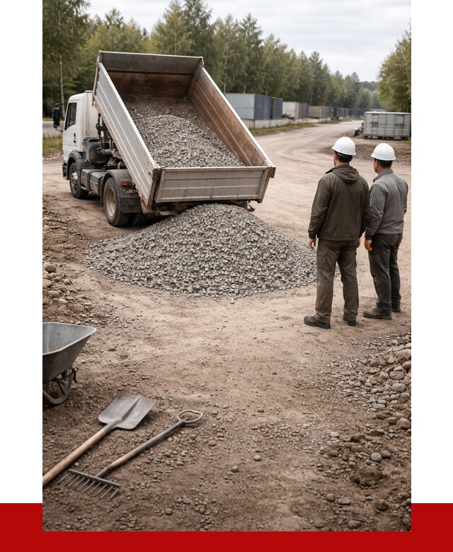 Бетонный щебень фракция 5-20 в Карталах от 3338 р., ПРОНЕРУДКрт