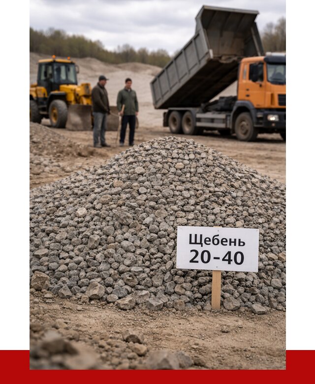 Бетонный щебень фракция 20-40 в Карталах от 2556 р. | ПРОНЕРУДКрт