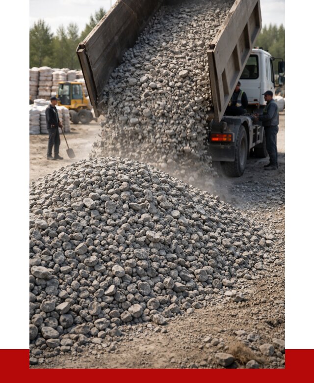 Бетонный щебень фракция 40-70 в Карталах от 1878 р. ПРОНЕРУДКрт