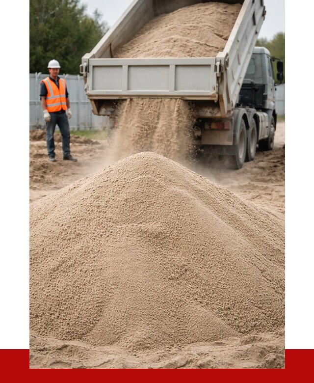 Купить сеяный песок с доставкой в Карталах от 2295 р ПРОНЕРУДКрт