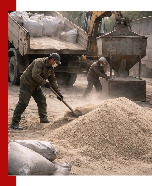 Кварцевый песок для пескоструя в Карталах — доставка и качество