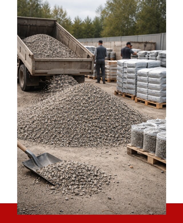 Гравий фракция 5-20 в Карталах купить от 2399 р. ПРОНЕРУДКрт