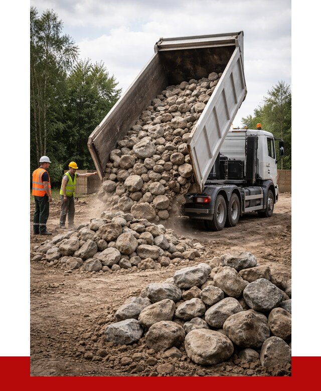 Купить булыжник в Карталах с доставкой от 4694 р. за куб | ПРОНЕРУДКрт