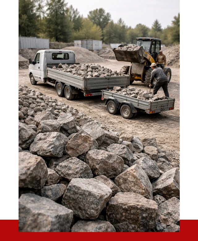 Купить бутовый камень гранитный в Карталах от 2921 р. | ПРОНЕРУДКрт