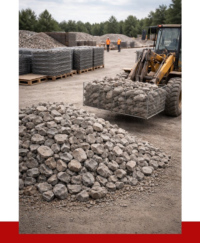 Камень для габионов фракция 70-150 в Карталах от 4381 р. | ПРОНЕРУДКрт