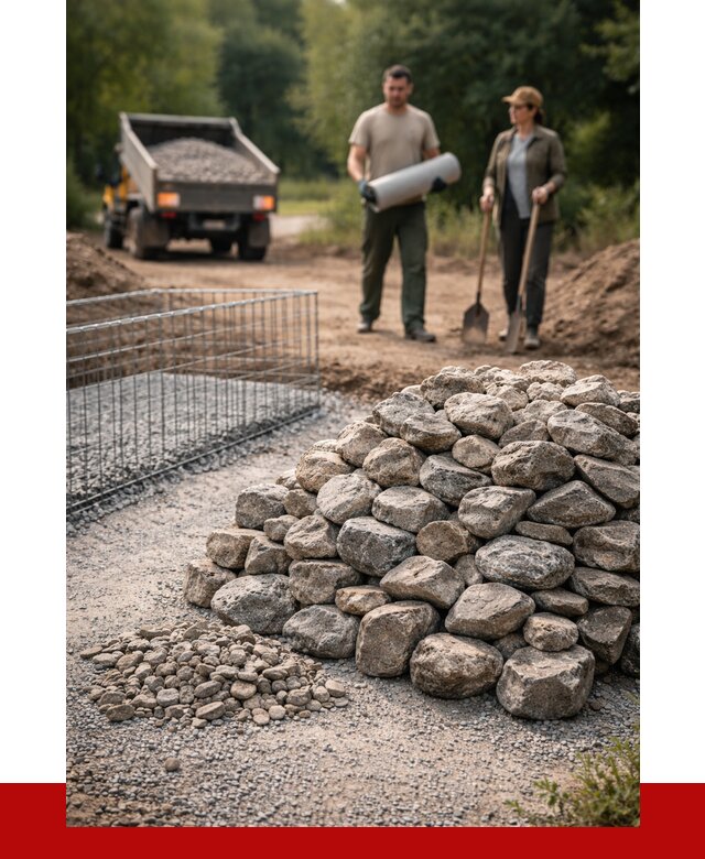 Камень для габионов фракция 100-200 в Карталах от 5007 р. | ПРОНЕРУДКрт