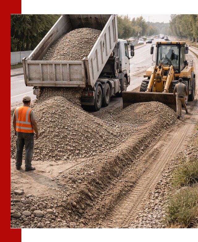 Опгс для устройства дорог и подсыпки в Карталах