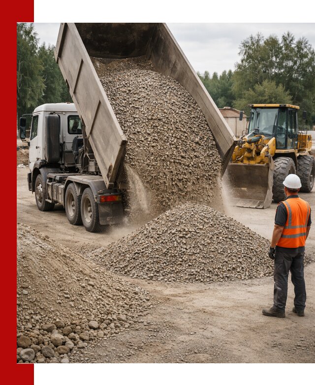 Доставка щпс в Карталах — щебеночно-песчаная смесь под заборы и дорожки