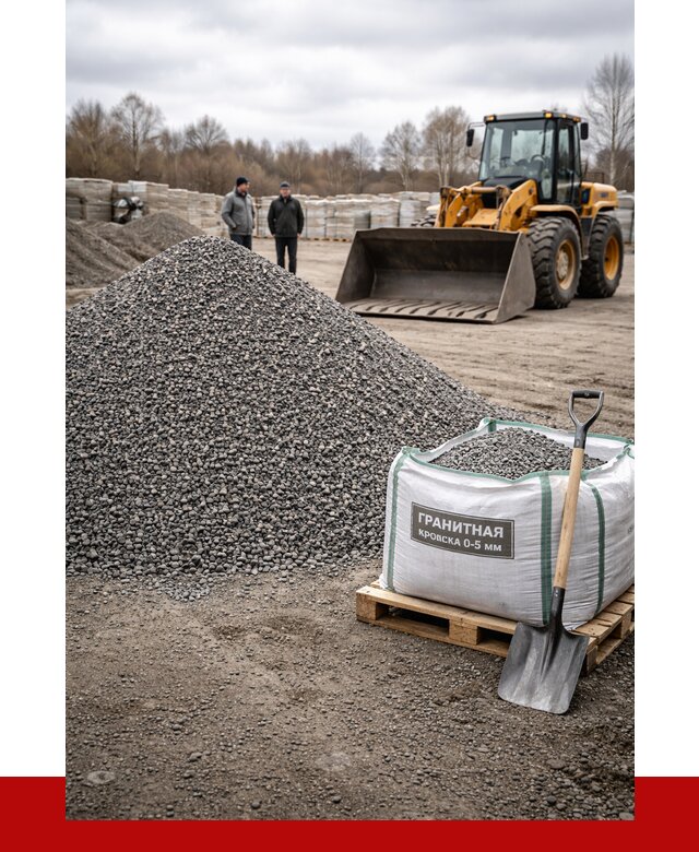 Купить гранитную крошку в Карталах от 5007 р. с доставкой | ПРОНЕРУДКрт