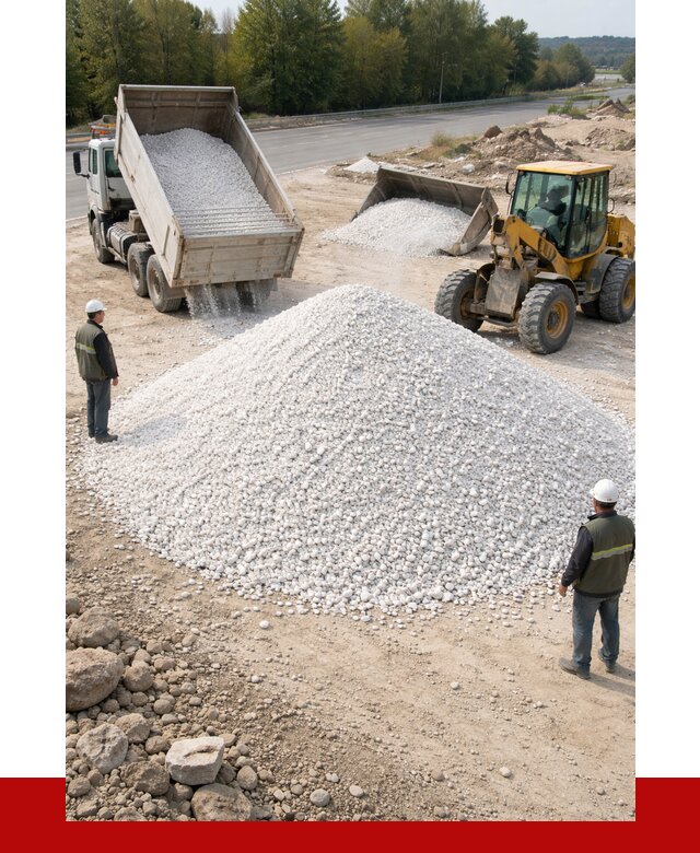 Белая мраморная крошка в Карталах от 4381 р. с доставкой | ПРОНЕРУДКрт