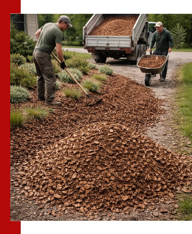 Крошка для мульчирования с доставкой в Карталах