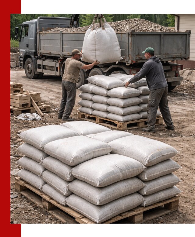 Керамзит в мешках с доставкой в Карталах от компании-поставщика