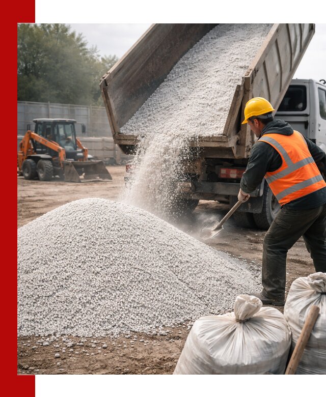 Доставка перлита вспученного в Карталах оптом и в розницу