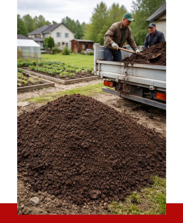 Плодородный грунт в Карталах с доставкой от 4381 р. | ПРОНЕРУДКрт