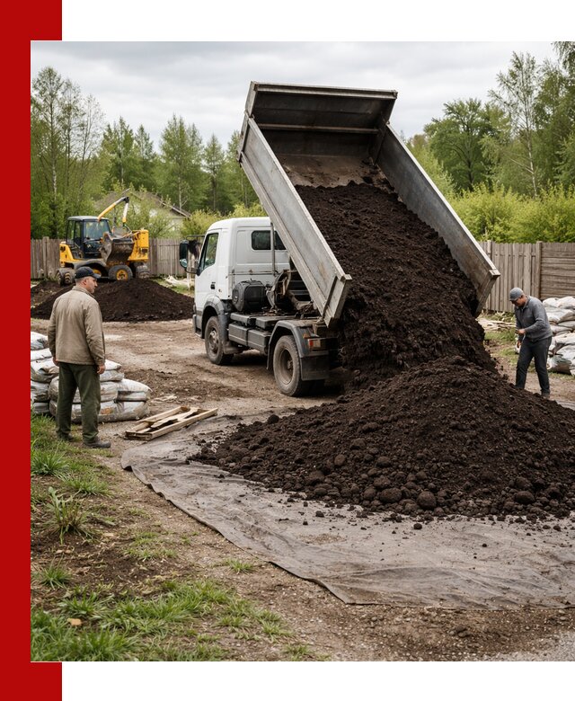 Доставка качественного почвогрунта в Карталах оптом и в розницу