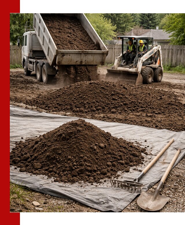 Грунт для отсыпки участка с доставкой в Карталах