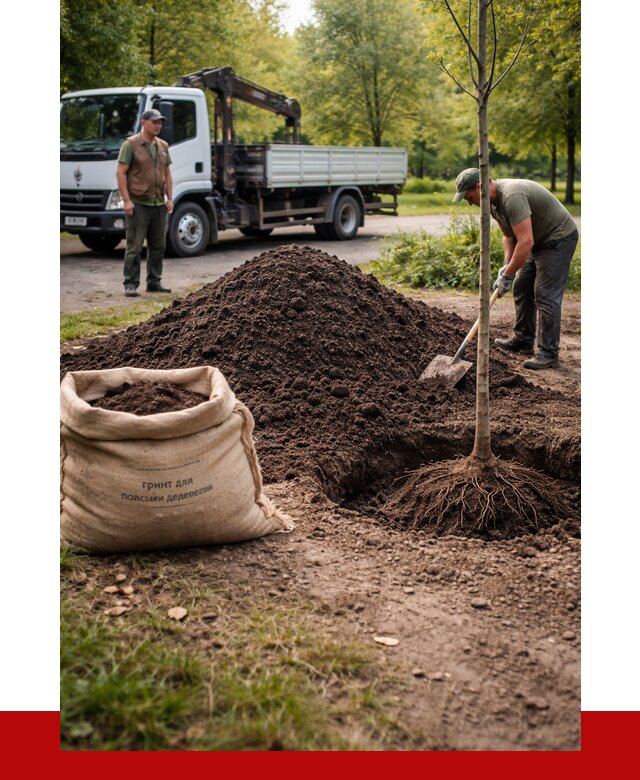 Грунт для посадки деревьев в Карталах от 1252 р. | ПРОНЕРУДКрт
