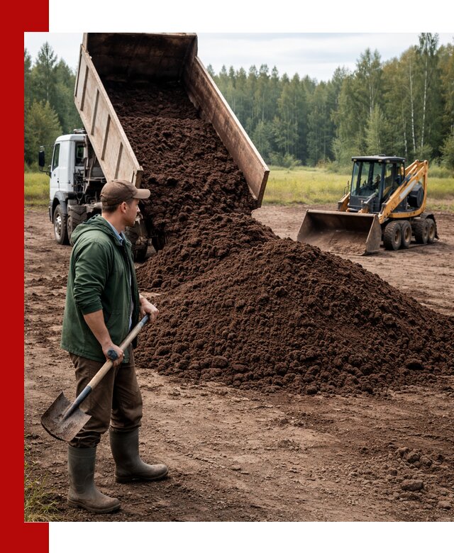 Купить верховой торф с доставкой в Карталах для садоводства и растений