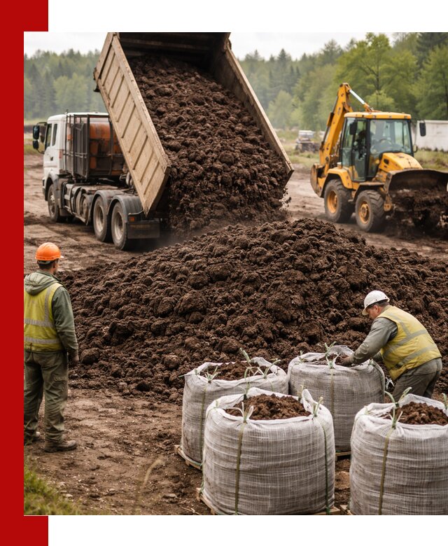 Доставка нейтрального торфа в Карталах оптом и в розницу