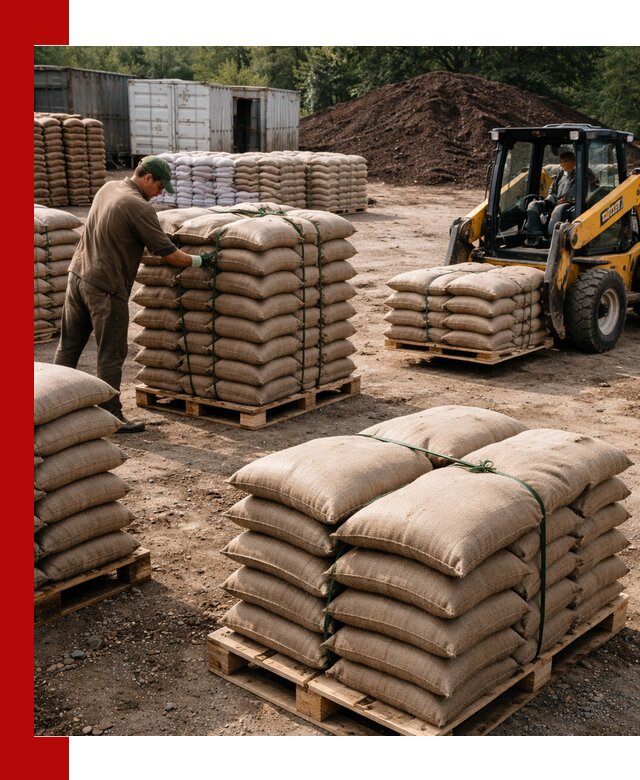 Доставка торфа в мешках по выгодным ценам в Карталах