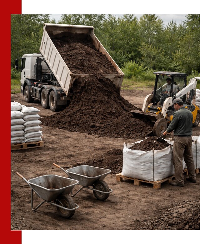 Доставка и продажа торфогрунта в Карталах оптом и в розницу