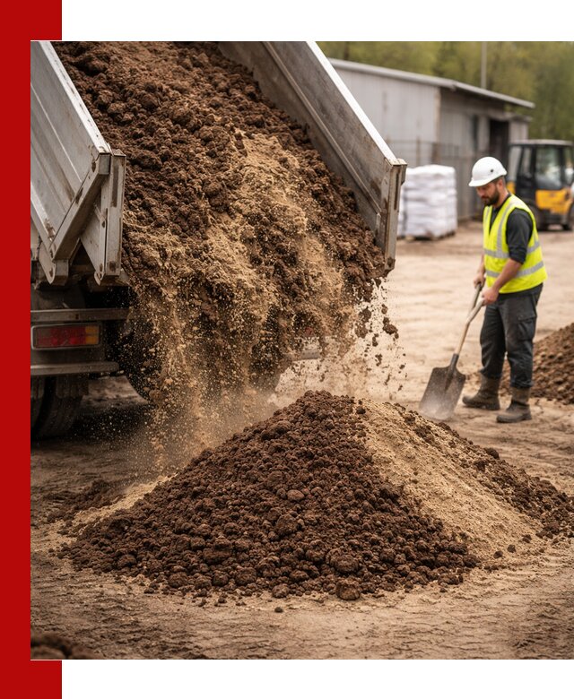 Доставка торфо-песчаной смеси в Карталах для строительства и озеленения