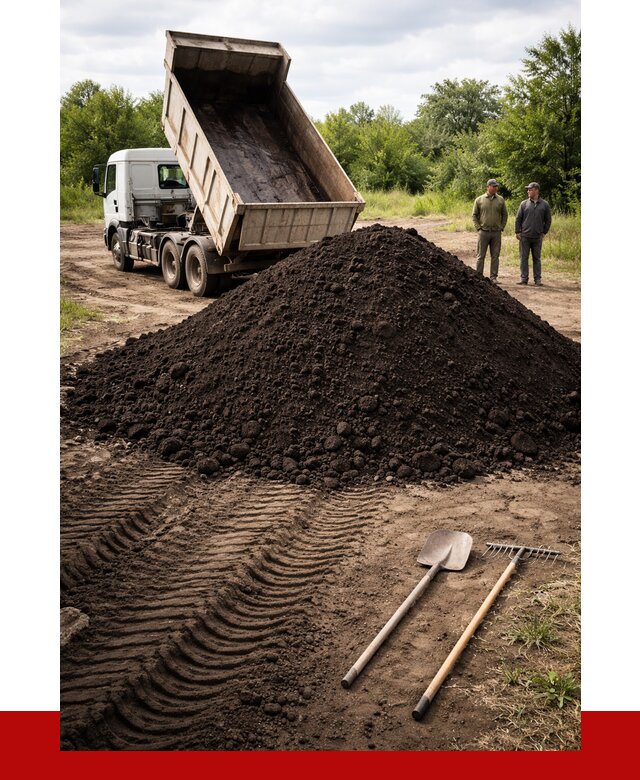 Купить чернозем навалом в Карталах от 1252 р. за куб | ПРОНЕРУДКрт