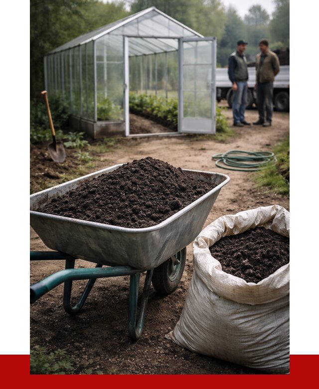 Чернозем для теплицы в Карталах с доставкой от 1565 р. | ПРОНЕРУДКрт