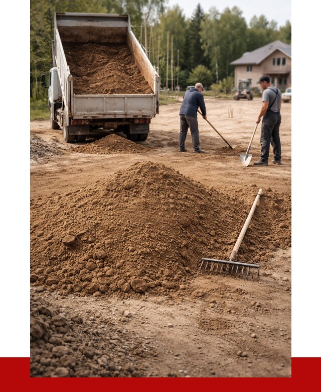 Суглинок для планировки в Карталах с доставкой от 4381 р. | ПРОНЕРУДКрт