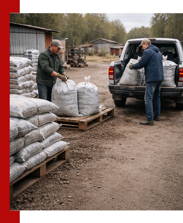 Купить конский навоз в мешках с доставкой в Карталах