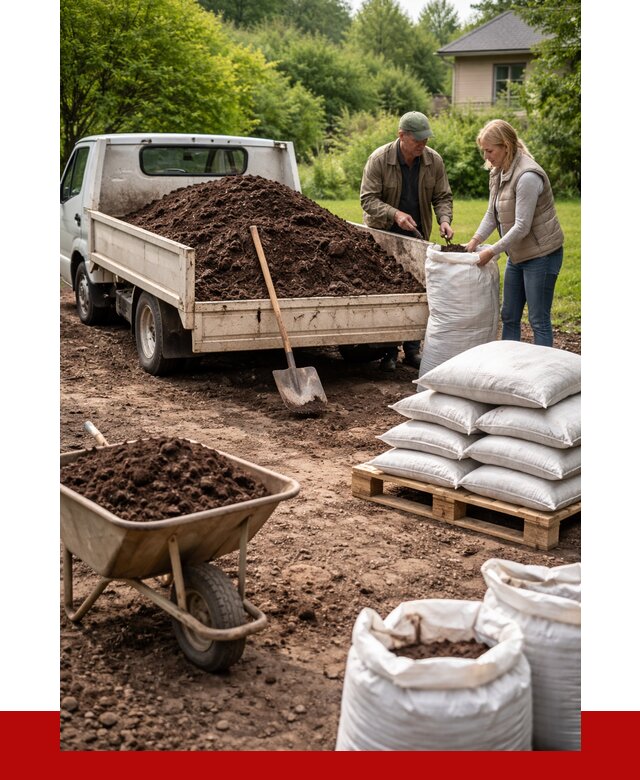 Перегной в мешках с доставкой в Карталах от 2295 р. | ПРОНЕРУДКрт