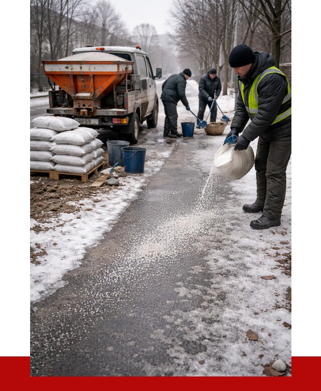 Реагент против гололеда в Карталах с доставкой от 4694 р. | ПРОНЕРУДКрт