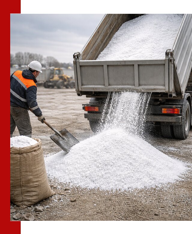 Поставка хлористого натрия оптом и в розницу в Карталах